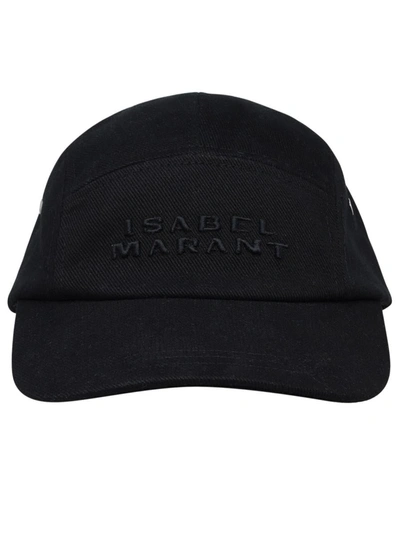 Isabel Marant Tedji Black Cotton Hat