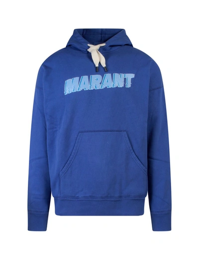 Isabel Marant Electric Blue Cotton Miley Sweatshirt