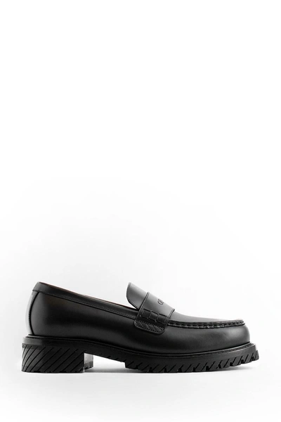 Off-white Loafers In Black