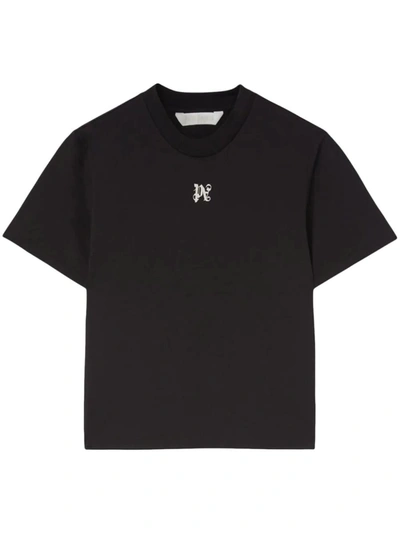 Palm Angels T-shirts And Polos In Black Off
