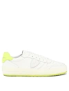 Philippe Model Nice Low Man Sneakers Shoes In White