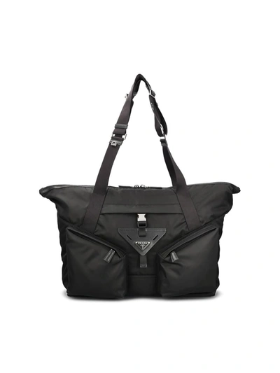 Prada Handbags In Black