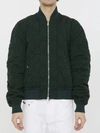 BURBERRY QUILTED NYLON BOMBER JACKET