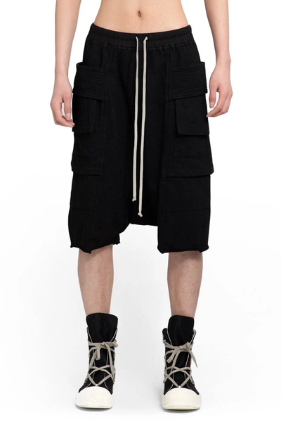 Rick Owens Shorts In Black