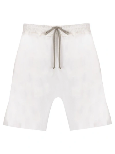 Rick Owens Shorts In White