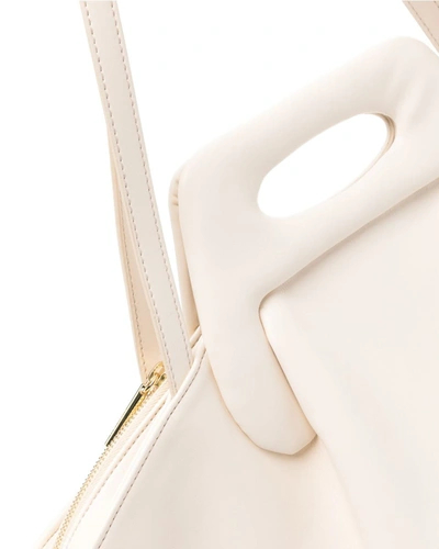 Themoirè Handbag In White