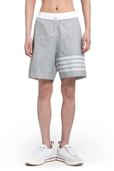 Thom Browne Shorts In Grey