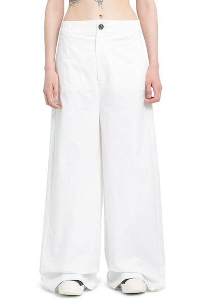 Thom Krom Trousers In Off-white