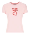 MOSCHINO JEANS MOSCHINO JEANS T-SHIRTS AND POLOS PINK