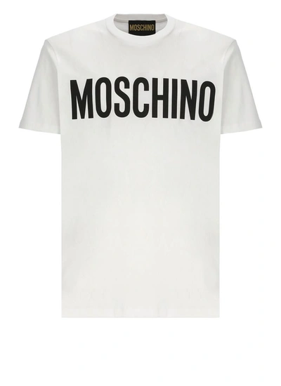 Moschino Crewneck T-shirt In White