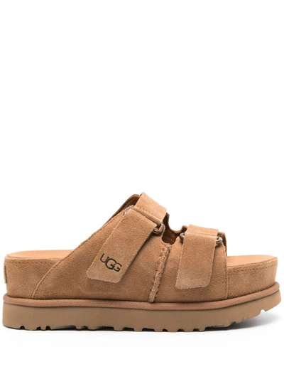 Ugg Flat Shoes In Chestnut