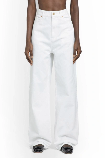 Valentino Garavani Women  Denim Jeans In White