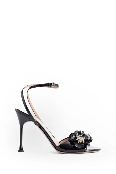 Valentino Garavani Valentino Sandals In Black