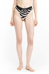Tom Ford Optical Zebra Printed Modal Signature Thong In Black