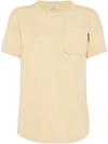 Brunello Cucinelli Women's Cotton Jersey T-shirt With Shiny Tab In Cedar