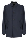 Herno Gore-tex Paclite Laminar Raincoat In Blue