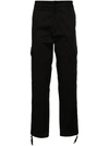 Moncler Straight-leg Cargo Trousers In Black