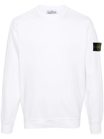 Stone Island Jumpers In White