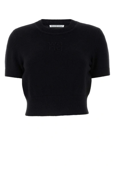 Alexander Wang T T By Alexander Wang Knitwear In 001 Black