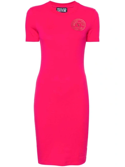 Versace Jeans Couture Dresses In Pink