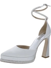 Badgley Mischka Eliana Embellished Satin Cocktail Pumps In Multi