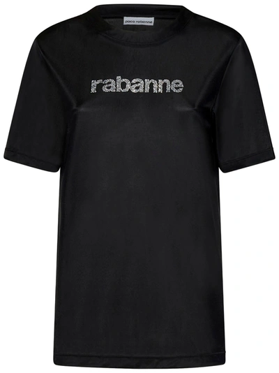 Rabanne T-shirt Paco  In Nero