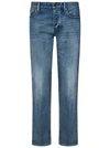 Emporio Armani Jeans  Men Color Denim In Blu
