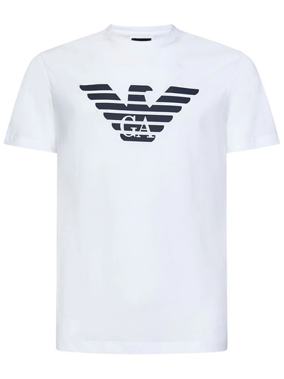 Emporio Armani T-shirt  In Bianco