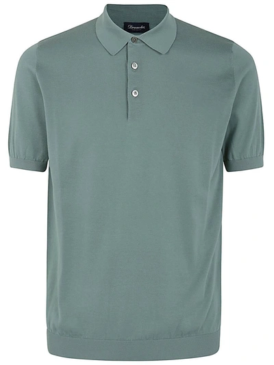 Drumohr Polo Jumper Clothing In Green