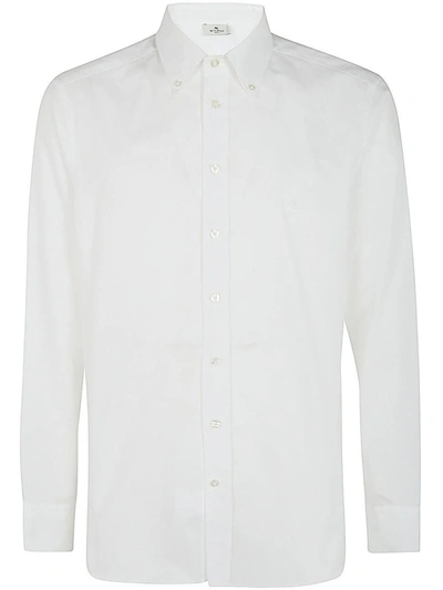 Etro Roma Logo Shirt Clothing In White
