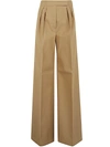 Max Mara Women's Corte Cotton Trousers In Brown
