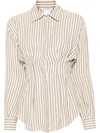 MAX MARA MAX MARA STRIPED LINEN SHIRT