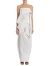RICK OWENS TANGLE GOWN DRESS,7702652