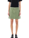 Apc A.p.c. Sarah Mini Skirt In Military
