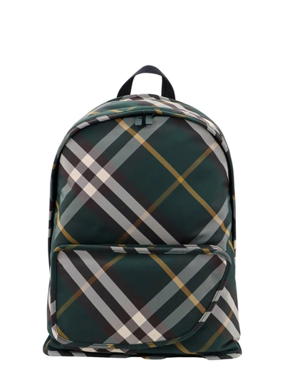 Burberry Backpack In Green