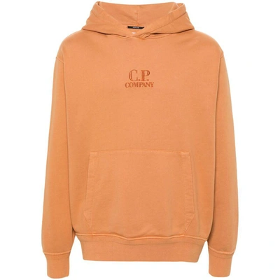 C.p. Company Sweatshirts In Brown