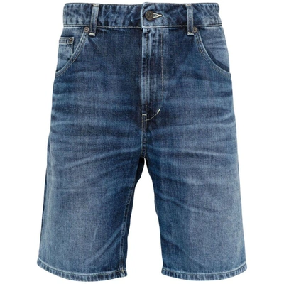 Dondup Derick Denim Shorts In Blue