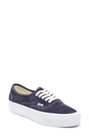 Vans Authentic Reissue44 Mens Lace-up Suede Skate Shoes In Lx Pig Suede Baritone Blue