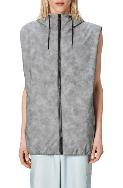 Rains Lohja Vest In Distressed Grey