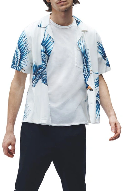 RAG & BONE AVERY PRINT CAMP SHIRT