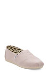Toms Women's Alpargata Heritage Canvas Flats In Light/ Pastel Pink