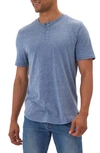 Threads 4 Thought Baseline Slub Henley In Larkspur