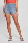 GUESS GUESS JANEA HIGH WAIST DENIM SHORTS