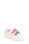 Naturino Hasselt Sneaker In White-fuchsia-platinum