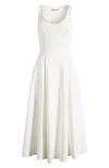 Reformation Mikol Knit Dress In White