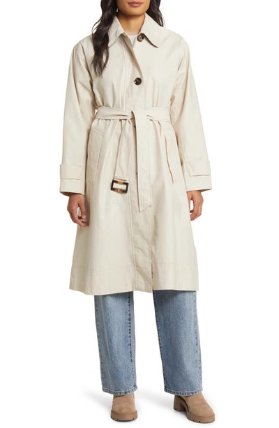 Barbour Rosalind Quilted Belted Trench Coat In French Oak