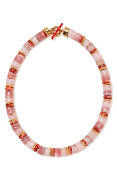 Lizzie Fortunato Rosado Necklace In Pink