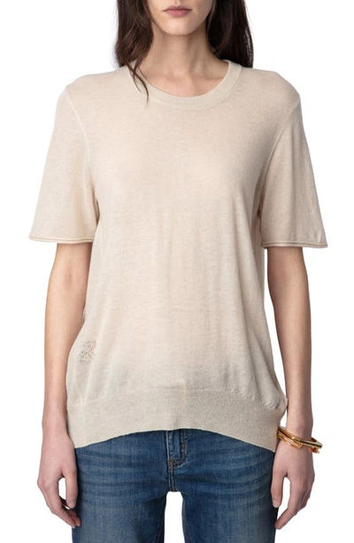 ZADIG & VOLTAIRE IDA WINGS CASHMERE SWEATER