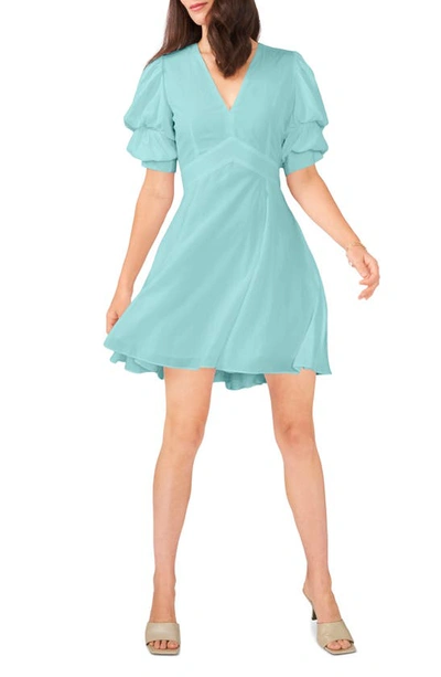 1.STATE TIERED BUBBLE SLEEVE DRESS