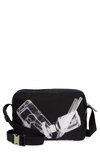 OFF-WHITE OFF-WHITE OUTDOOR X-RAY PRINT RECYCLED NYLON CAMERA BAG